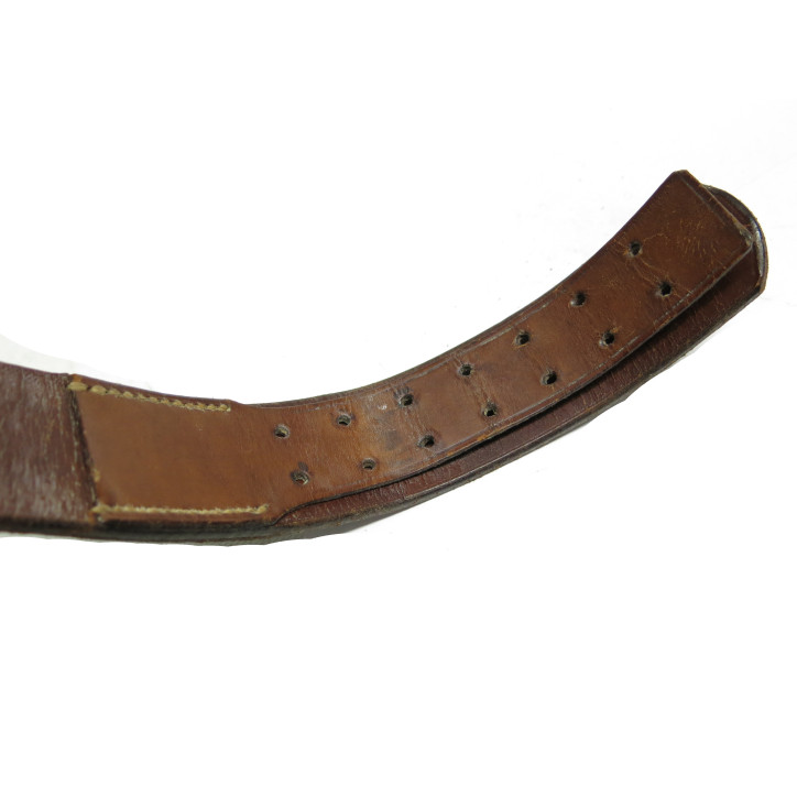 Ceinturon cuir Allemand original daté 1935 ref 86