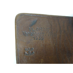 Etonnant etui cuir P08 Luger modifié pour Ruby 7.65  resistance ou  Indochine ref  188 