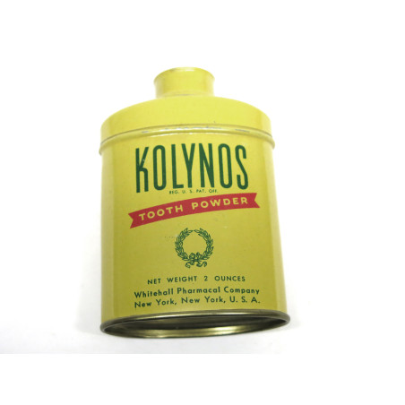 Poudre dentifrice Kolynos US army 39/45 ref 66