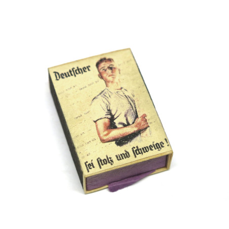 Boite allumettes pleine Allemande Deutfcher  ww2  ref  107 