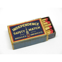 Allumettes original US 39/45 Independence ref 33
