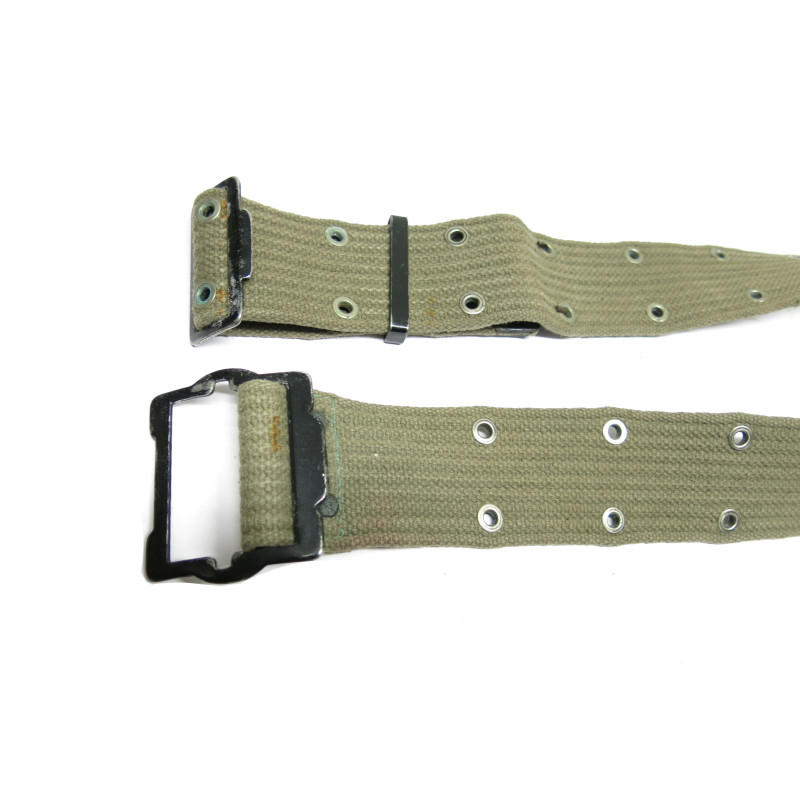 Ceinturon toile armée Francaise indo Algerie ref 47 