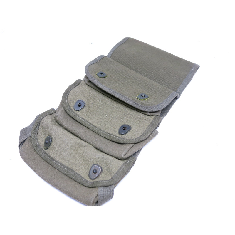 Porte grenade 3 poches Armée France Indo Algerie ref 48