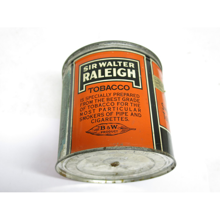 Grosse boite tabac Raleigh US ww2 ref  666 