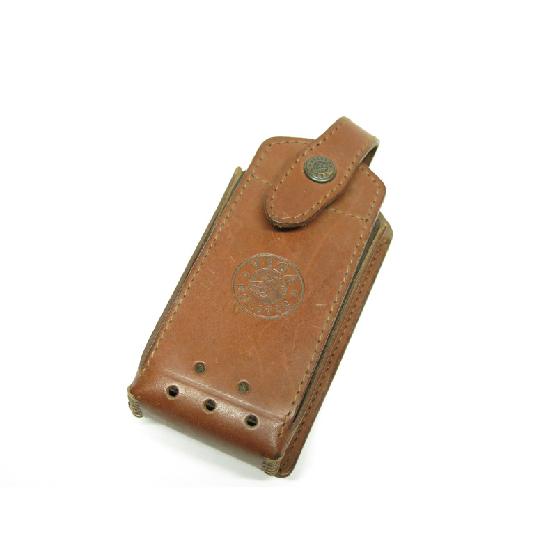 Pouch cuir pour telephone Vega US Vietnam ref 45 