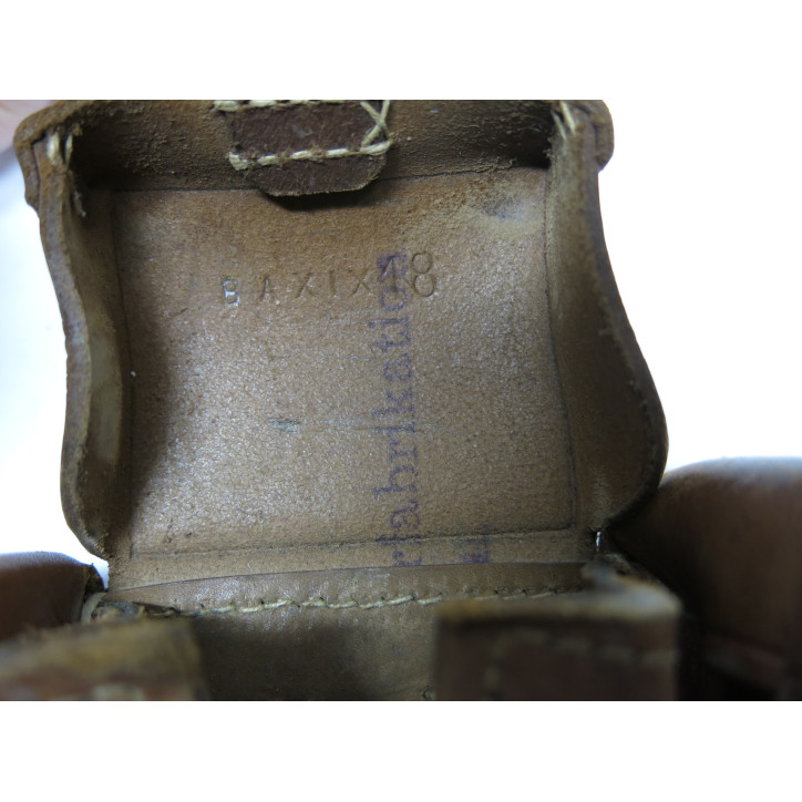 Belle cartouchiere fauve  originale Mauser Gew 98 1918  Ref  558