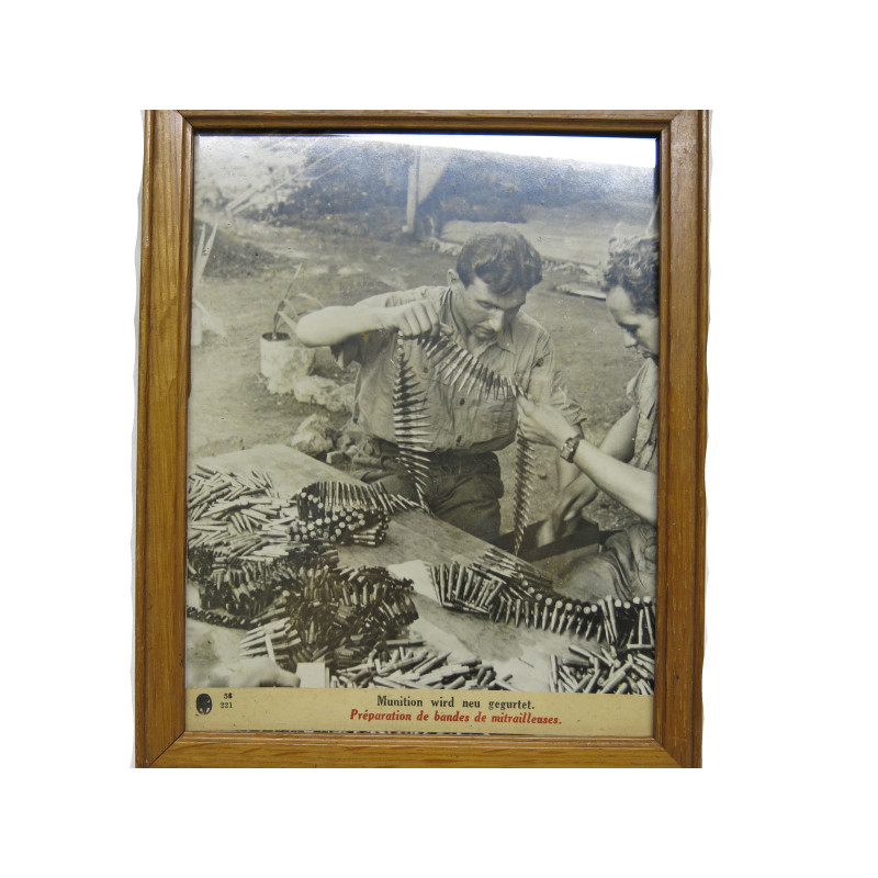 Photo originale sur cadre bois MG ref 22