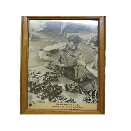 Photo originale sur cadre bois MG ref 22