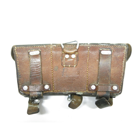 Cartouchiere cuir Mauser 98K originale Kriegsmarine 1939 ref 288