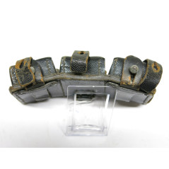 Cartouchiere cuir Mauser 98K originale datée 1941 ref 556