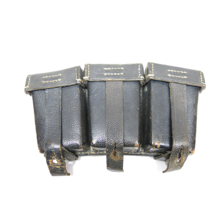 Cartouchiere cuir 98K originale datée 1941 ref 622