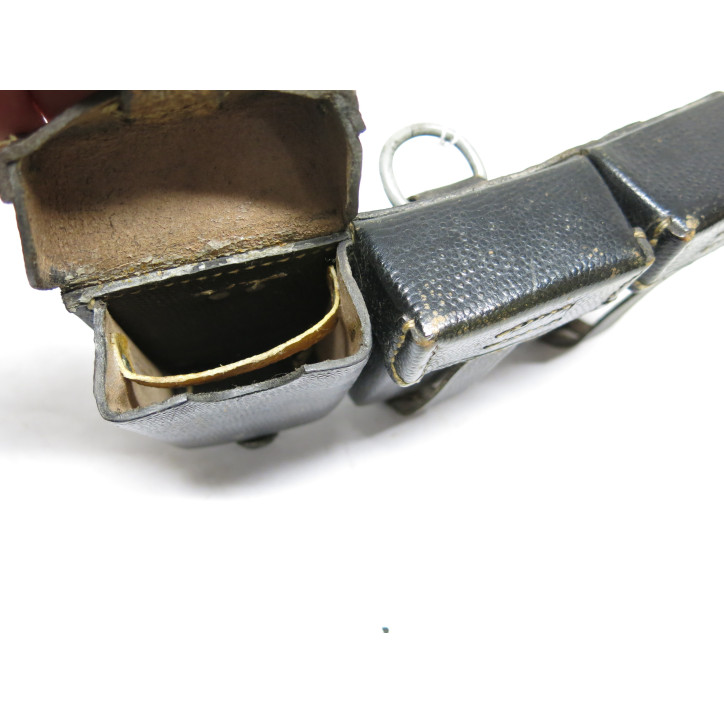 Cartouchiere cuir 98K originale datée 1941 ref 622