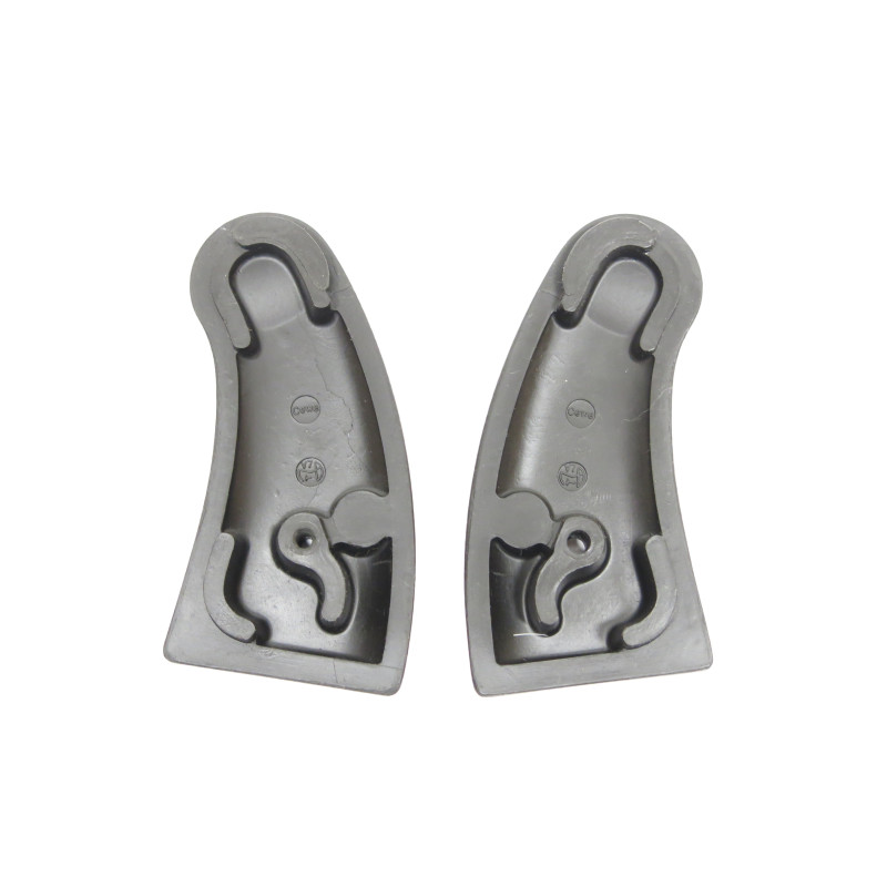 Paire de plaquettes bakélite lance fusée alu Allemand ww2 