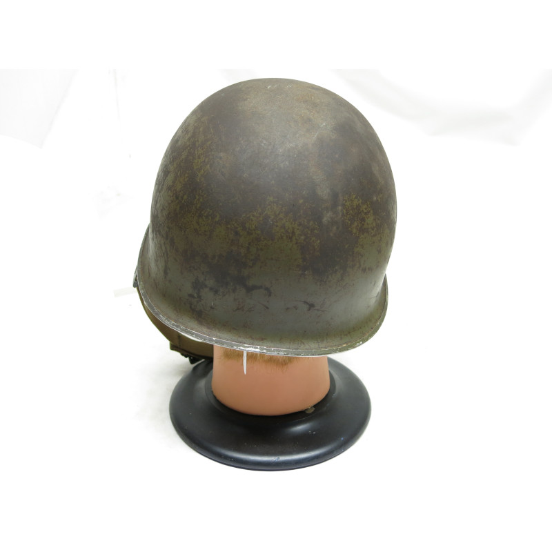 Casque M1  US 1945 Indochine complet ref ca 495