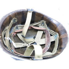 Casque M1  US 1945 Indochine complet ref ca 495