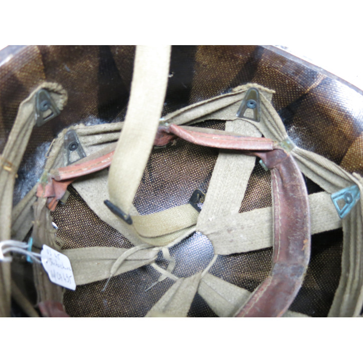 Casque M1  US 1945 Indochine complet ref ca 495