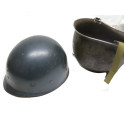 Casque M1  US 1945 Indochine complet ref ca 495
