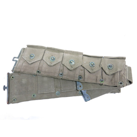 Ceinturon cartouchière Garand original US WW2 - 1943 