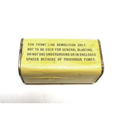 Emballage original de TNT 1/2  pound US army ww2 ref 11 