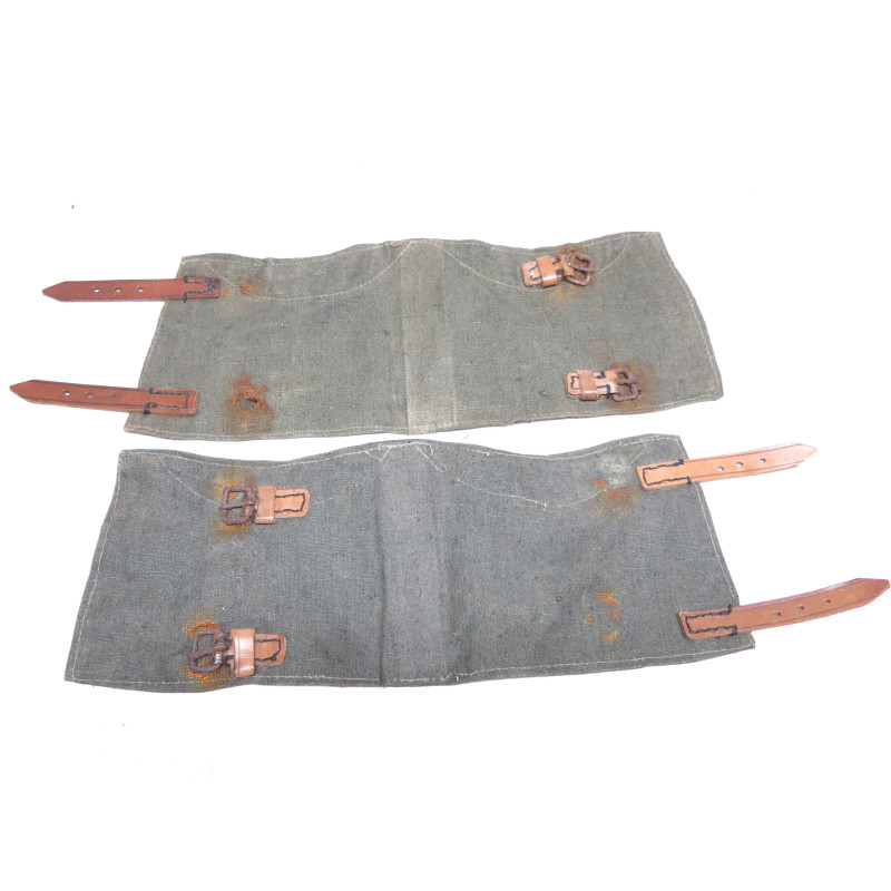 Paire de guetres originales Allemande 39/45 ref 78