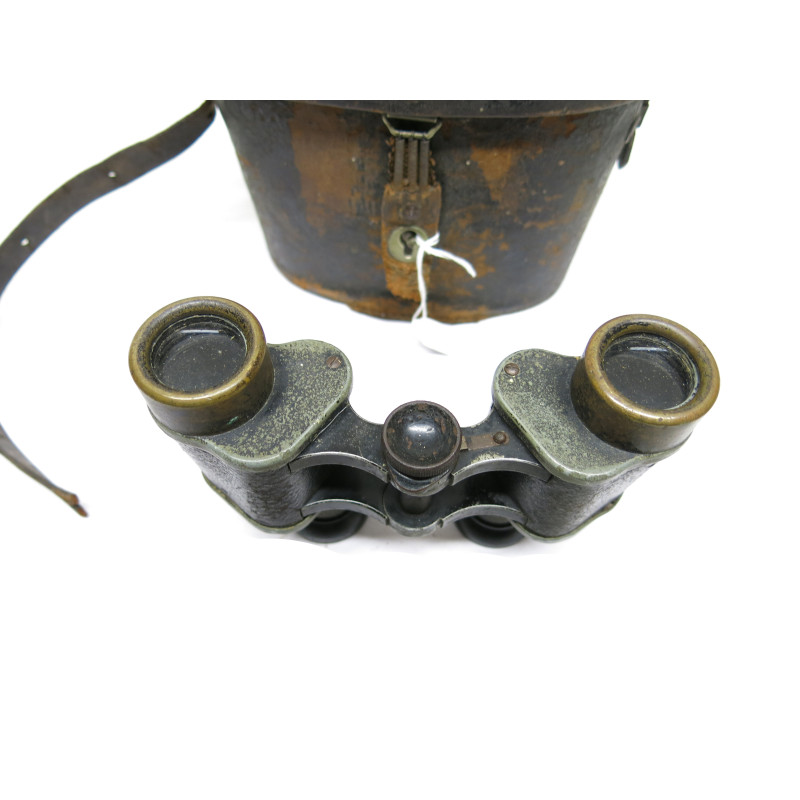 Paire de jumelles Allemande  Carl Zeiss Jena avec etui cuir ref 88