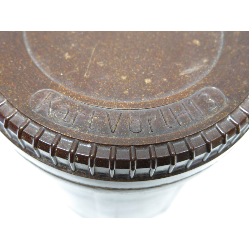 Boite en bakélite 1944 Allemande Karl Vorl H13 Réf 456 