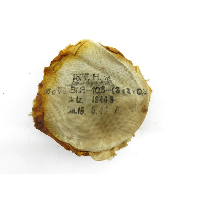 Etui toile vide charge mortier Allemand 1944 ref 93 