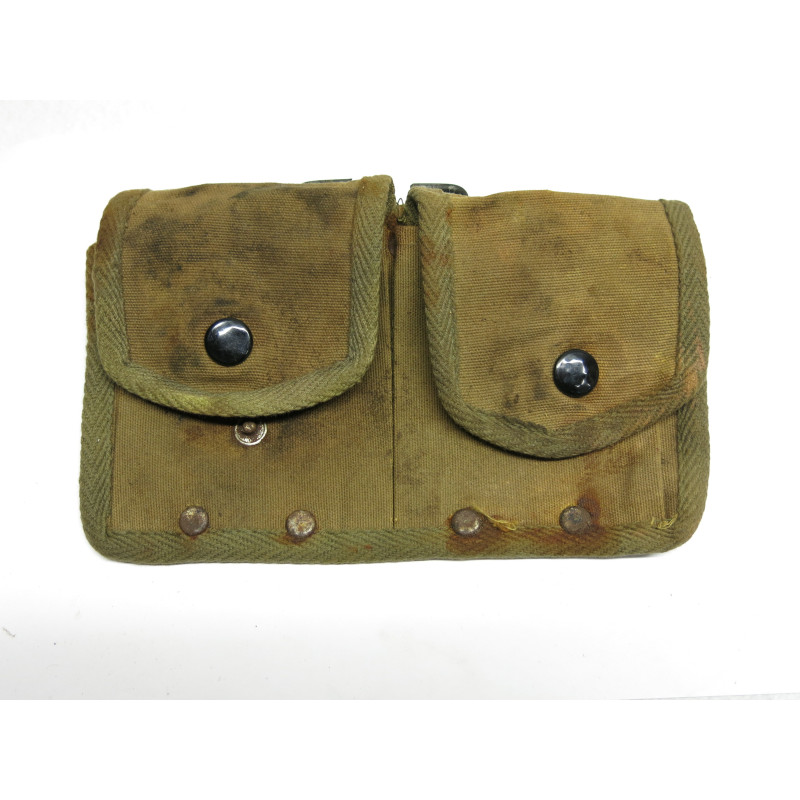 Porte chargeur toile fusil Mas 49/56 Indochine  ref 22 