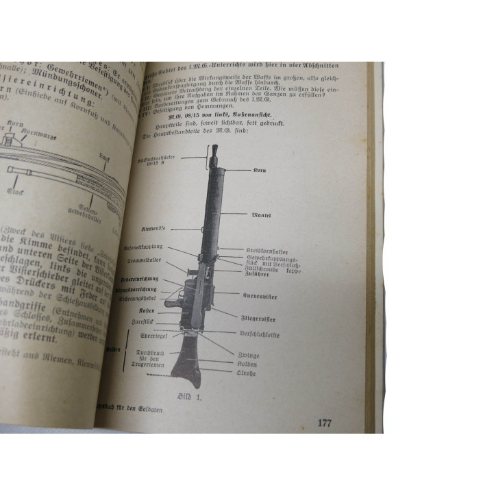 Livre Unterrichtsbuch f:ur Soldaten de 1938 