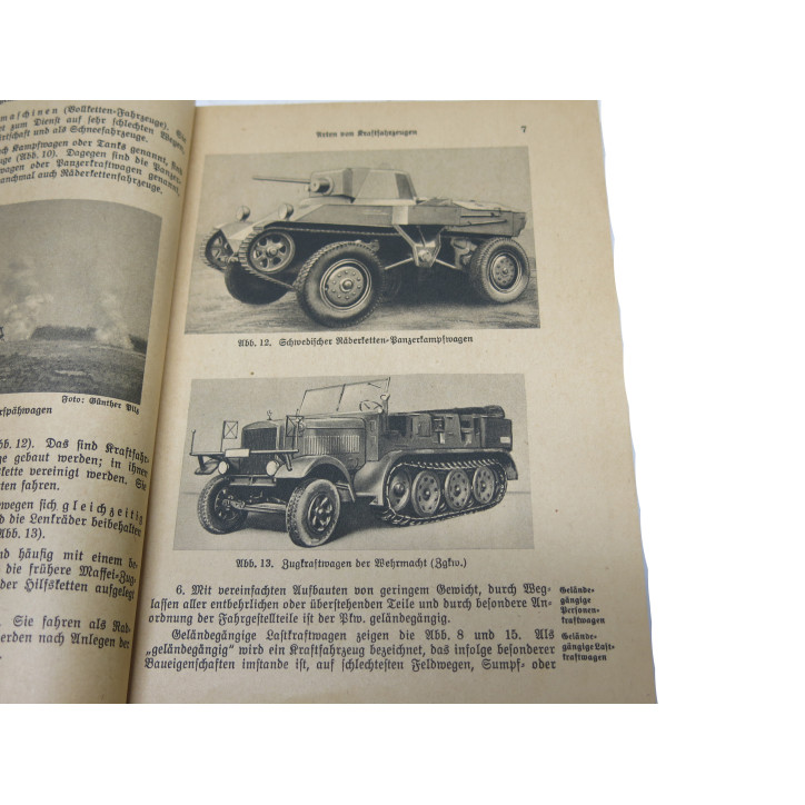 Livre  original Handbuch für Kraftfahrer de 1941 