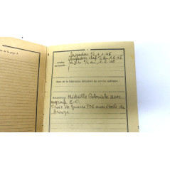 Livret individuel militaire Francais LE PAGE Roger 
