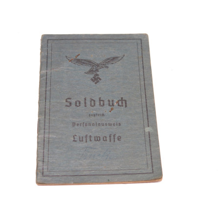 Soldbuch Allemand Luftwaffe ref 66 