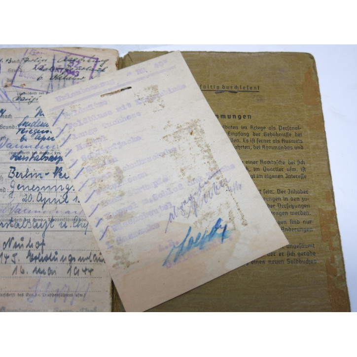 Soldbuch Allemand Wh  ref  88 