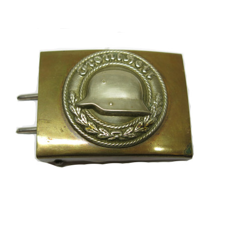 Belle boucle laiton Allemande Stahlhelm ref 125