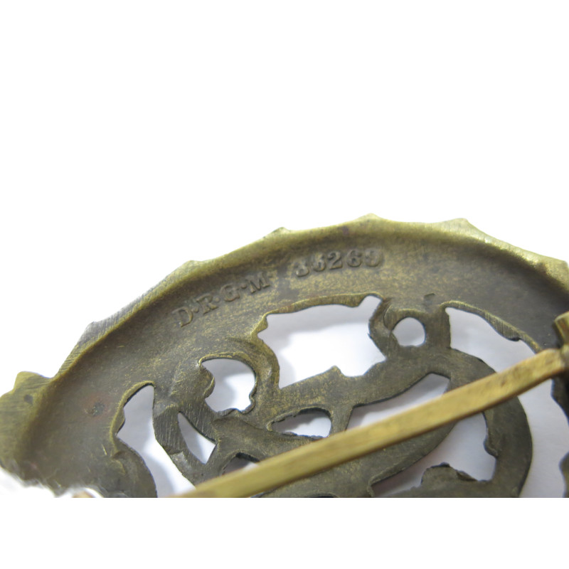 Badge original Allemand Sport bronze ref 189