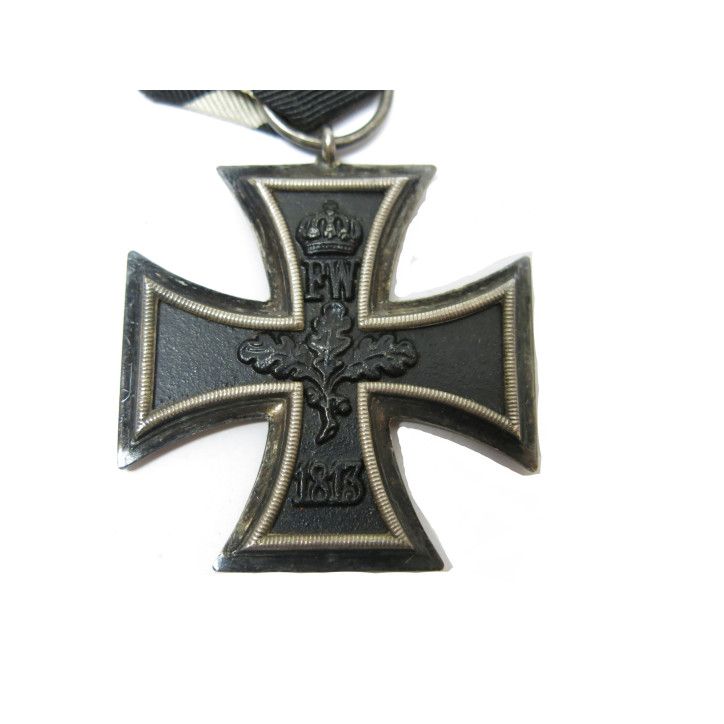 Croix de fer originale Allemande 14/18 avec son  ruban ref 18