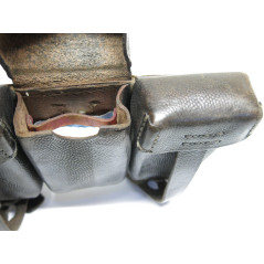 Cartouchiere cuir Mauser 98K originale  1936 ref  299