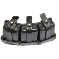 Cartouchiere cuir Mauser 98K originale  1938 ref  159