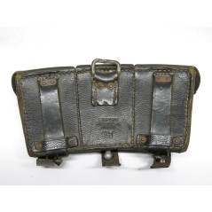 Cartouchiere cuir Mauser 98K originale 1941 ref 188