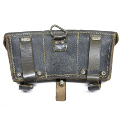 Cartouchiere cuir Mauser 98K originale 1942 ref 852