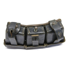 Cartouchiere cuir Mauser 98K originale  1942 ref  852