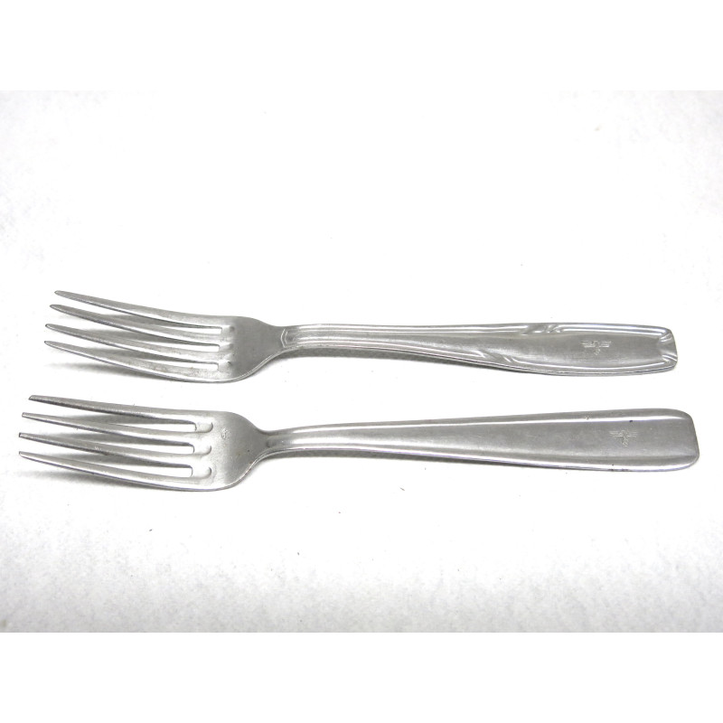Lot de 2 fourchette Allemande Wh ref 21