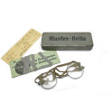 Boite en tole avec lunette Dienst  brille Allemande originale  ww2 ref 102  ref 28 