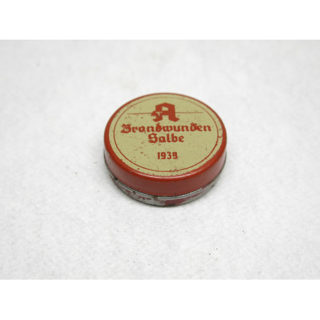 Boite originale Allemande 1939  Brandwunden Salbe ref 30