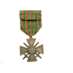 Croix de guerre 1914/1918 1 etoile Ref 47