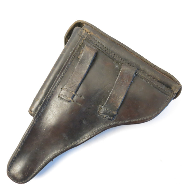 Etui cuir Luger  P08 original 1917 ref et 455