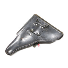 Etui cuir Luger P08 original 39/45  modifié Indochine  ref 900