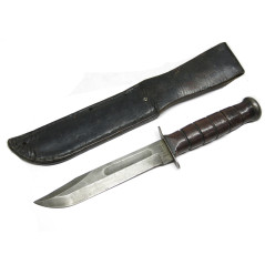 Poignard original Kabar avec fourreau USMC ww2 ref 147
