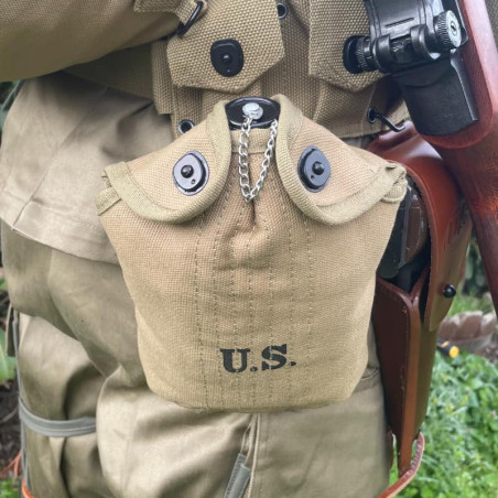 Gourde US army M10 + quart + housse