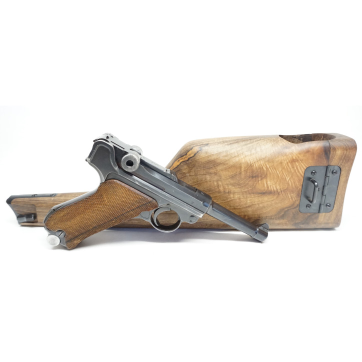 Etui Crosse bois Luger P08
